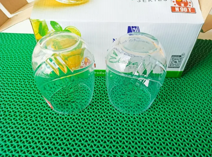 Crystal%20Clear%20transparent%20Beautiful%20unique%20design%20Water%20Glass%20/Drinking%20/Coke%20%5C%20Sorbat%20/%20Juice%20premium%20glass%20Set%206%20Pieces%20Model%20N90T%20-%20Image%204