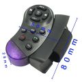 (New)Car 11 Key Multimedia Steering Wheel Remote Controller. 