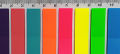Multi color sticky note slide P09-2. 