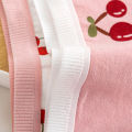 Cherry girl panties soft breathable pure cotton cute girl triangle pants medium waist women panties.