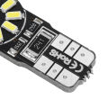 【2pcs/set】(T10) 360 Degree Car LED Door Light Reading Light Car Light Festoon Reading Dome License Plate Lamp Auto Interior Bulb DC12V-WHITE.