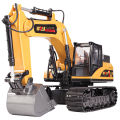 Wen Zhuangyuan remote control excavator toy car children's alloy simulation electric excavator engineering car car boys.