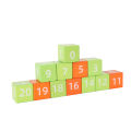 Math manipulatives learning games wooden Fraction Blocks Arithmetic Toy Manipulatives Blocks Math Educational Toy for Children. 