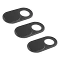 Webcam Covers (3 Pack), 0.7mm Ultra Thin Web Camera Cover Blocker for Mobile Phone, Laptop, Computer, Macbook, iMac, Notebook, Tablet, Monitors, Protect Your Privacy and Security. 