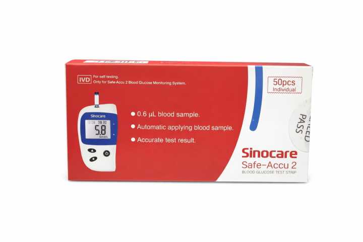 Sugar Check Blood Glucose Test Strips – 25 & 50 Pcs Packs