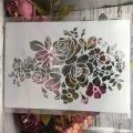 Stencil for Wall & Fashion Painting Template 10 by 8 inch.. 