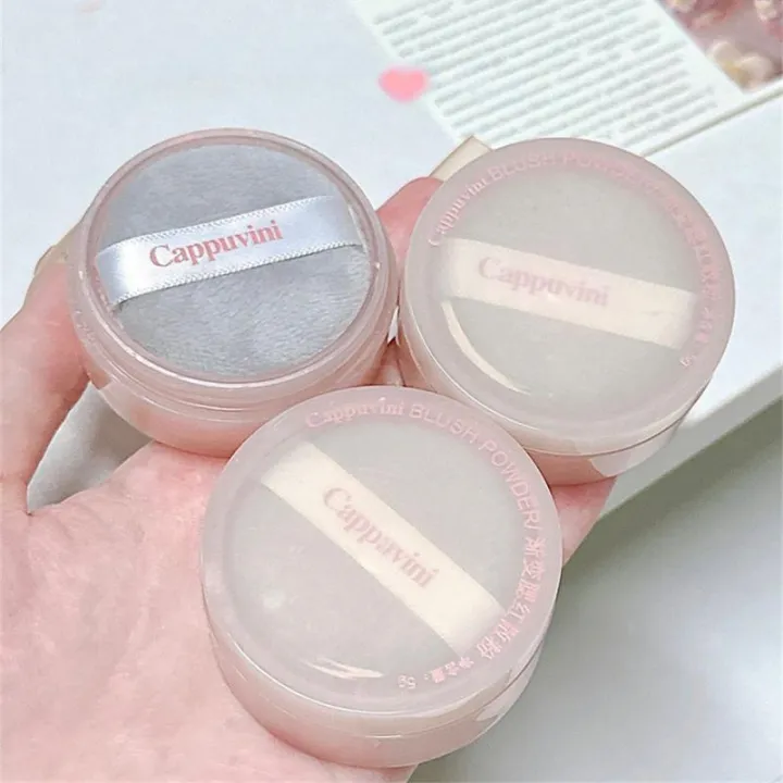 Cappuvini%20Blush%20Powder%20Pink%20Cheek%20Mineral%20Blush%20Loose%20Powder%20Matte%20Face%20Setting%20Tinted%20Blusher%20Rouge%20Cosmetics%20With%20Make-up%20Puff%20-%20Image%206