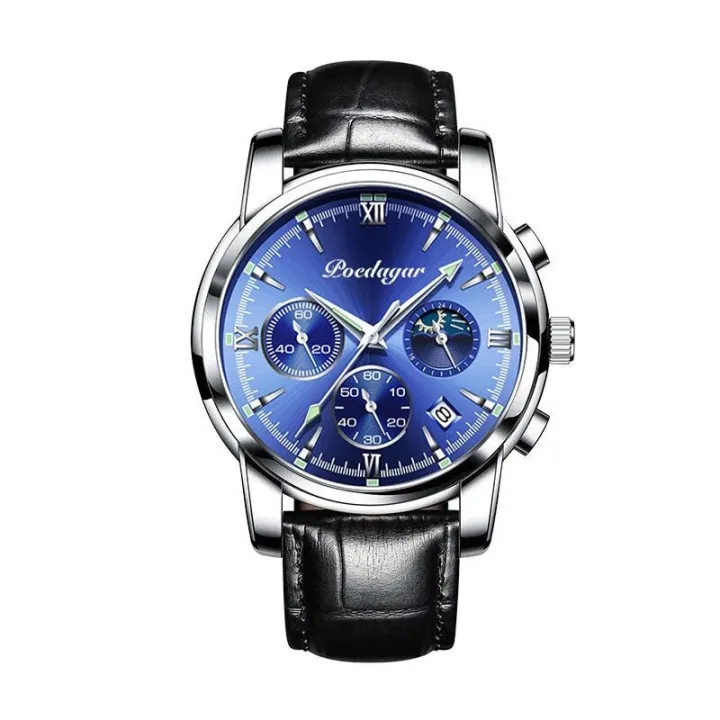 POEDAGAR%202021%20Men%20Watches%20Leather%20Quartz%20Watches%20Top%20Brand%20Luxury%20Blue%20Wristwatch%20Waterproof%20Luminous%20Fashion%20Sport%20Clock%20-%20Image%206