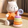 Stacking Balancing Block Puzzle Montessori Toys Stacking Building Blocks for Boys Girls Babies. 