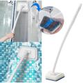 Bathroom Wall Brush Multi-Functional Long Handle Removable Brush Household Floor Bathtub Brushes Tile Sponge Cleaning Brush 1Pcs.