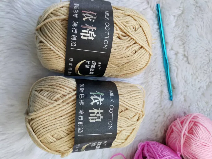 4%20ply%20Milk%20Cotton%20Yarn%20for%20Crochet,%20Amigurumi,%20and%20Punch%20Needling%20(2%20pic%20)%20-%20Image%202