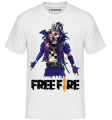 Boys' T-Shirts Garena Free Fire Joker Fashionable Round Neck Half Sleeve Free Fire Hd Printed T-Shirt - T Shirt For Man - T Shirt For Man - T Shirt.
