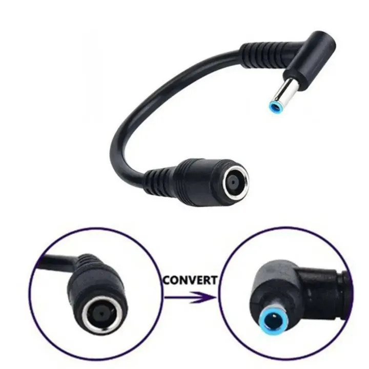 7.4mm%20X%205.0mm%20Female%20To%204.5mm%20X3.0mm%20Male%20Charger%20Adapter%20Power%20Connector%20Converter%20Cable%20DC%20Jack%20For%20HP%20Envy%20Pavilion%20G1%20G2%20G3%20-%20Image%204