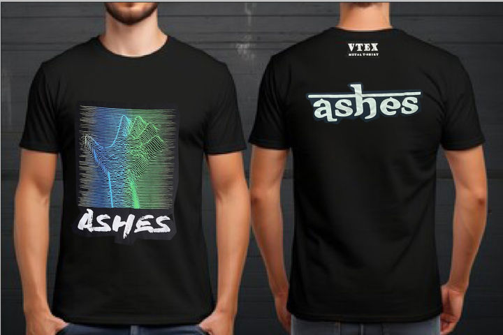 MEN'S COTTON T-SHIRT ASHES LATEST