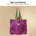 MAYTTO Fol-dable Shopping Bag Reus-able Gro-cery Bags Waterproof Washable Travel Storage Bags. 