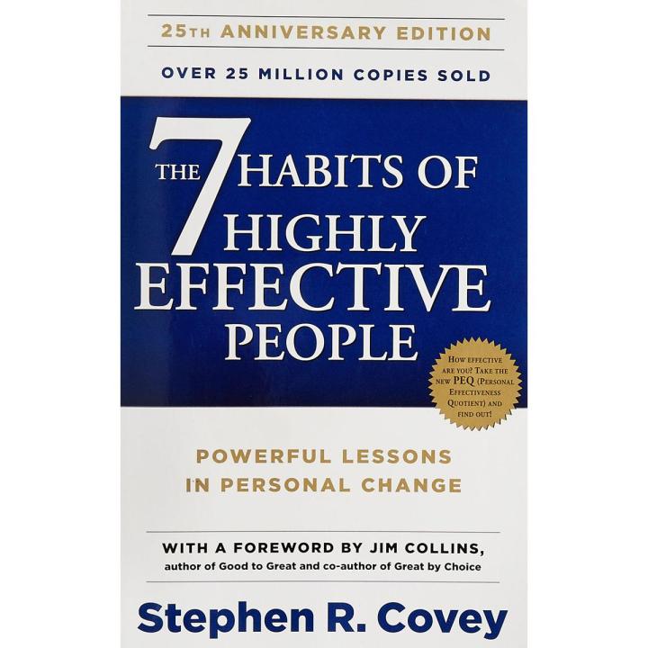 The 7 Habits of Highly Effective People (Paperback) Whit print