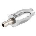 Stainless Steel Rotating Spray Nozzle with 1/4 Inch Quick-Connect. 