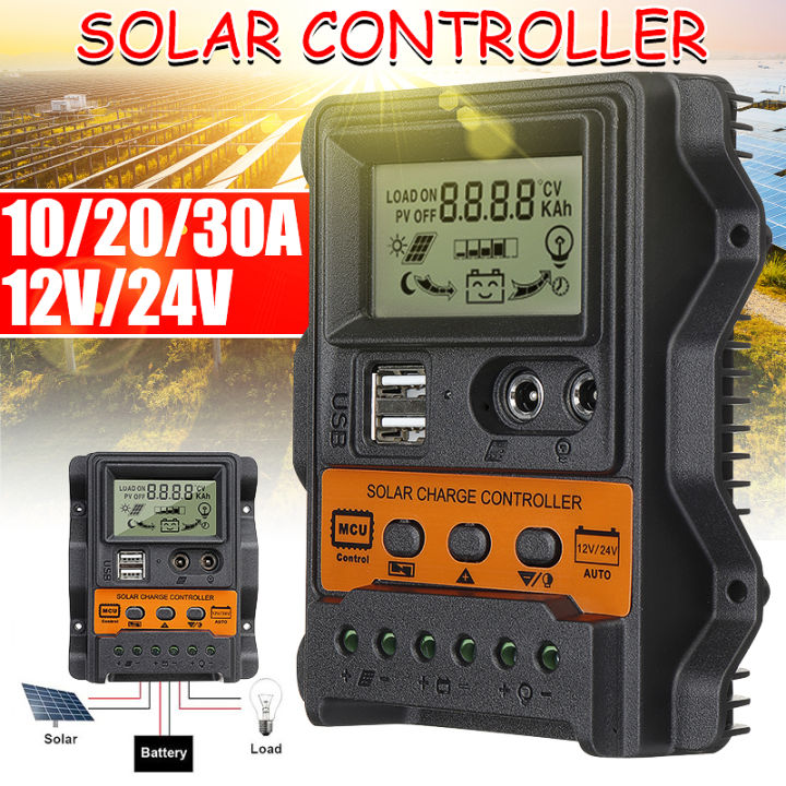Helpful%20LCD%20Display%2010/20/30A%2012V/24V%20DC%20Input%20Solar%20Charge%20Controller%20Auto%20Parameter%20Adjustable%20MPPT%20Solar%20Panel%20Regulator%20-%20Image%202