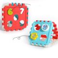 KING Boys Girls Montessori Education Toys Early Learning Toy Developmental Baby Toy Stacking Blocks Interactive Plastic Board. 