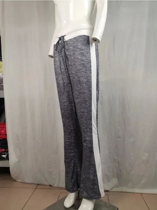 Women's%20Fashionable%20Casual%20Pants%20Loose%20Lace%20Up%20Printed%20Pants%20Casual%20Yoga%20Sports%20Outdoor%20Tie%20Up%20Loose%20Wide%20Leg%20Pants%20-%20Image%205