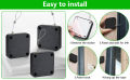 New multifunctional automatic sensor indoor-outdoor Closer Punch-Free Automatic Door Closers.