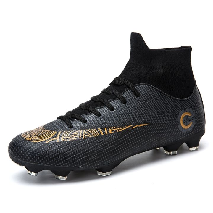 New%20Men's%20Outdoor%20Soccer%20Shoes%20Football%20Boots%20High%20Ankle%20Kids%20Cleats%20Crampon%20Training%20Football%20Sneakers%20Size%2035-45%20Dropshipping%20-%20Image%203