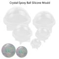5 Sizes New High Quality DIY Sphere Ball Silicone Mold for DIY cake jewelry Resin Craft moldes decorating. 