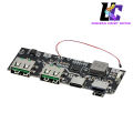 GETBSTOOP QC4.0 QC3.0 LED Dual USB 5V 4.5A 22.5W Micro/Type-C USB Mobile Power Bank DIY Mobile Power Bank Circuit Board Fast Charging Mobile Power Module Temperature/Circuit Protection. 