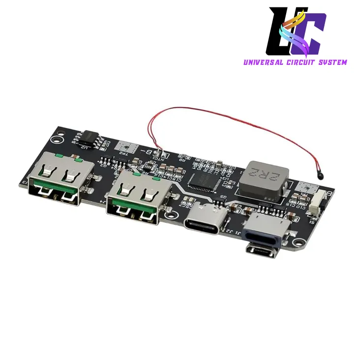 GETBSTOOP%20QC4.0%20QC3.0%20LED%20Dual%20USB%205V%204.5A%2022.5W%20Micro/Type-C%20USB%20Mobile%20Power%20Bank%20DIY%20Mobile%20Power%20Bank%20Circuit%20Board%20Fast%20Charging%20Mobile%20Power%20Module%20Temperature/Circuit%20Protection%20-%20Image%202