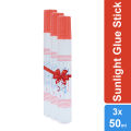 3 Pack Combo Sunlight Super Glue Stick - 50ml. 