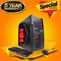 Intel® Dual Core RAM 8GB HDD 2000GB Monitor 17 inch HD Graphics 2GB Built-in New Desktop Computer Gaming PC Windows 10 64 Bit Bit Good Looking Multicolour Colour NEW PC 2020. 