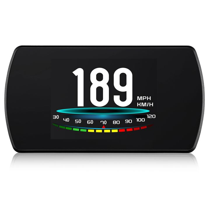 P12 Car Digital OBD Gauge HUD Auto Diagnostic Tools TFT HD Display ...