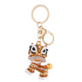 Creative Gift Style KIRIN Car Key Ring Pendant Dance Alloy Cartoon Small Dance. 