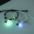 2PC/Set Fashion Luminous Moon Star Bracelet Couple Adjustable Rope Matching Friend Bracelets Love Gifts Jewelry. 