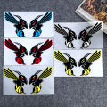 Reflective Angry Bee Honeybee Motorcycle Sticker JDM Cartoon Motocross Racing Vinyl Decals Motorbike For Piaggio VESPA Sctooer.