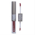 kakashow double head lip gloss velvet matte water glow mirror pouty lip white color student party cheap lipstick. 