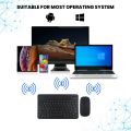 Bluetooth Keyboard & Mouse Combo for Mac, PC, Laptops, iPad, Tablets | Rechargeable Keyboard and Silent Mouse | Ultra-Slim, Quiet Typing, Wireless, Portable and Lightweight Keyboard Mouse Set. 