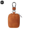 For Airpods 3/Pro/2 Universal Leather Protective Cases Dustproof Waterproof Anti-drop Anti-scratch Travel Wireless Earbuds Pouch. 