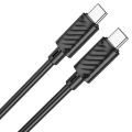 Hoco X88 60W Type C to Type C Fast Charging USB Cable For Xiaomi, Realme, Oppo, Vivo, Samsung Android Smartphone 3A Charge USB C Cable.