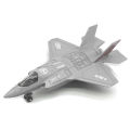 【Toy life hall】Large Pull Back F-35 Fighter Model LED Airplane Toy Gift. 
