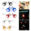 2-Piece Set Battery-Powered Bicycle Handlebar Light Bike Signal Lamp Cycling Led Bar End Plug Safety Indicators - Enhance Safety During Cycling With Led Indicators. 