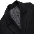 New Men Winter Wool Coat British Style Double Breasted Trench Coat Men Brand Solid Color Woolen Pea Coat Male Overcoat. 