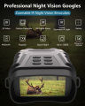NV8150 Night Vision Device 8X Zoom Digital Tactical Hand Binocular Digital HD 4K Infrared 1080P Night Vision Device Telescope.