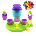 Ice Cream Machine Clay Toys Hands On Cooperation for Children Holiday Gifts. 