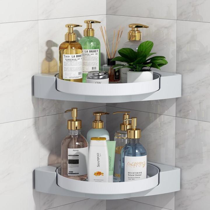 Space-saving%20Shower%20caddy%20corner%20Convenient%20Durable%20360%20degrees%20rotate%20Shower%20organizer%20shelves%20Waterproof%20Easy%20to%20install%20Lazy%20Susan%20organizer%20turntable%20for%20Small%20bathrooms%20College%20dorm%20rooms%20Family%20-%20Image%207