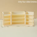 1 Set Dollhouse Mini Supermarket Shelf Mini Display Stand Storage Rack Model Toy MJD.