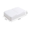 INS White Storage Box Pop-up Desk Organizer Box Ins Idol Photo Card Holder Small Card Protective Case Collection Organizer Case. 