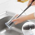 Long Handle Silicone Bottle Cleaner Brush for Washing Water Bottle, Solution Bottle, Mug. Cleaning Brush. 