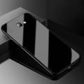For Samsung Galaxy J7 Prime / J7 Prime 2 Case Luxury Tempered Glass Soft Silicone & Hard Back Cover - Phone - Camera (Back Case Cover For Smartphone).