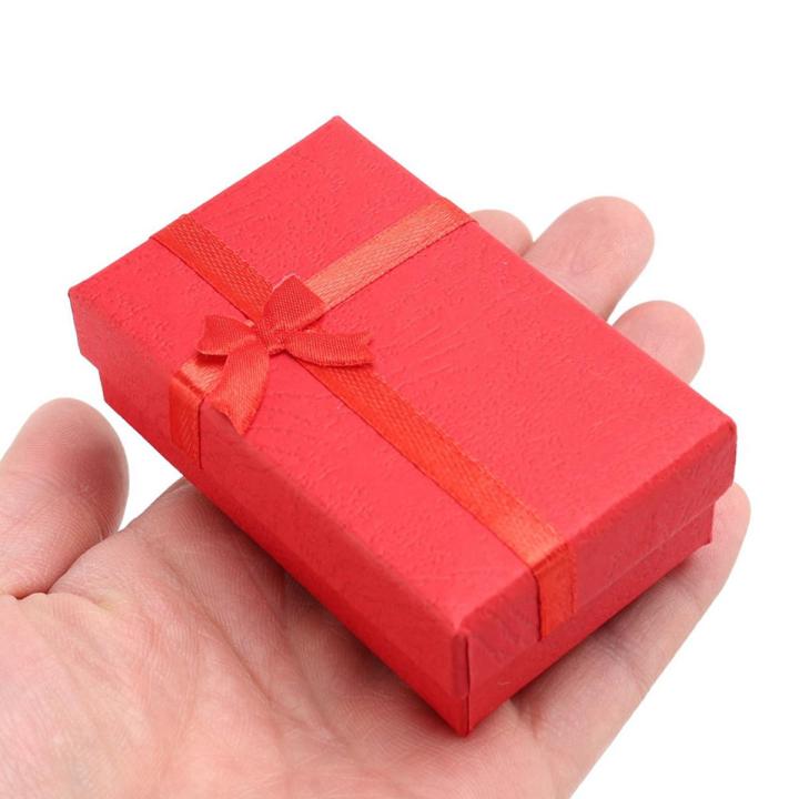 BRADOO 48Pcs Paper Jewelry Gifts Boxes for Jewelry Display